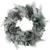 Christmas Greenery Fraser Hill Farm 24 In. Artificial Christmas Wreath With Oversized Pinecones -Christmas Lights Sales fraser hill farm christmas wreaths ff024chwr004 0sn 64 1000