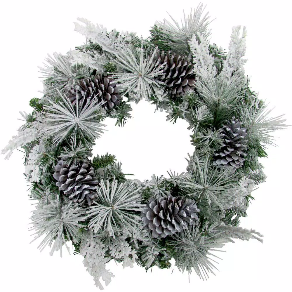 Christmas Greenery Fraser Hill Farm 24 In. Artificial Christmas Wreath With Oversized Pinecones 3 Christmas Greenery Fraser Hill Farm 24 In. Artificial Christmas Wreath With Oversized Pinecones