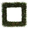 Christmas Greenery Fraser Hill Farm 48 In. Prelit Wreath Arrangement With Pinecones, Berries And Warm White LED Lights -Christmas Lights Sales fraser hill farm christmas wreaths ffeb048w 5gr 64 1000