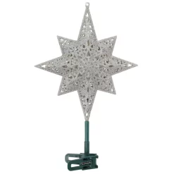 Christmas Tree Decorations GE Holiday Classics 11 In. 16-Light Silver Glittered Bethlehem Star Tree Top 13 Christmas Tree Decorations GE Holiday Classics 11 In. 16-Light Silver Glittered Bethlehem Star Tree Top -Christmas Lights Sales ge christmas tree toppers 71080hd 1d 1000