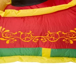 Outdoor Christmas Decorations Glitzhome 7 Ft. Lighted Inflatable Santa Sleigh Decor -Christmas Lights Sales glitzhome christmas inflatables gh1125004440 4f 1000