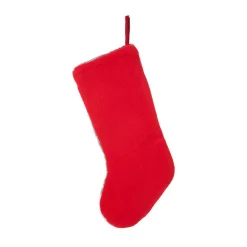 Indoor Christmas Decorations Glitzhome 19 In. L Fox Hooked Stocking -Christmas Lights Sales glitzhome christmas stockings 1113002332 44 1000