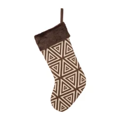 Indoor Christmas Decorations Glitzhome 20 In. L Christmas Stocking With Faux Fur Cuff -Christmas Lights Sales glitzhome christmas stockings 1113004458 44 1000