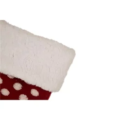 Indoor Christmas Decorations Glitzhome 21 In. H Fabric Pompom Stocking -Christmas Lights Sales glitzhome christmas stockings 1113202570 4f 1000