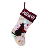 Indoor Christmas Decorations Glitzhome 21 In. L LED Embroidered Linen Christmas Stocking – Cat -Christmas Lights Sales glitzhome christmas stockings 1113203058 64 1000