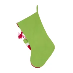 Indoor Christmas Decorations Glitzhome 21 In. L 3D Felt Christmas Stocking – Santa -Christmas Lights Sales glitzhome christmas stockings 1113203063 76 1000