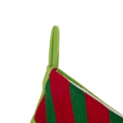 Indoor Christmas Decorations Glitzhome 21 In. L 3D Felt Christmas Stocking – Santa -Christmas Lights Sales glitzhome christmas stockings 1113203063 fa 1000