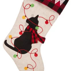 Indoor Christmas Decorations Glitzhome 21 In. Polyester LED Embroidered Linen Christmas Dog Stocking (2-Pack) 14 Indoor Christmas Decorations Glitzhome 21 In. Polyester LED Embroidered Linen Christmas Dog Stocking (2-Pack) -Christmas Lights Sales glitzhome christmas stockings 2004700050 44 1000