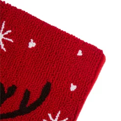Indoor Christmas Decorations Glitzhome 20 In. H Polyester And Acrylic Reindeer Hooked Stocking (2-Pack) -Christmas Lights Sales glitzhome christmas stockings 2004700052 1f 1000
