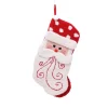 Indoor Christmas Decorations Glitzhome 20 In. Polyester/Acrylic Hooked 3D Santa Christmas Stocking -Christmas Lights Sales glitzhome christmas stockings jk19939pfsa 64 1000