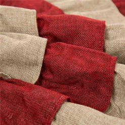 Christmas Tree Decorations Glitzhome 48 In. D Christmas Faux Burlap Tree Skirt -Christmas Lights Sales glitzhome christmas tree skirts collars 1113004087 1f 1000