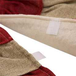 Christmas Tree Decorations Glitzhome 48 In. D Christmas Faux Burlap Tree Skirt -Christmas Lights Sales glitzhome christmas tree skirts collars 1113004087 4f 1000