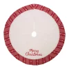 Christmas Tree Decorations Glitzhome 48 In. D White Fleece Christmas Tree Skirt – Merry Christmas -Christmas Lights Sales glitzhome christmas tree skirts collars 1113203049 64 1000