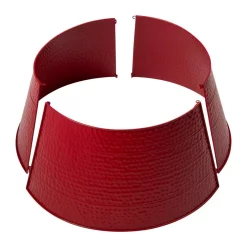 Christmas Tree Decorations Glitzhome 26 In. Dia Red Hammered Metal Tree Collar(KD) 12 Christmas Tree Decorations Glitzhome 26 In. Dia Red Hammered Metal Tree Collar(KD) -Christmas Lights Sales glitzhome christmas tree skirts collars 2004600003 1f 1000