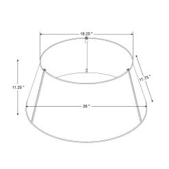 Christmas Tree Decorations Glitzhome 26 In. Dia Red Hammered Metal Tree Collar(KD) 15 Christmas Tree Decorations Glitzhome 26 In. Dia Red Hammered Metal Tree Collar(KD) -Christmas Lights Sales glitzhome christmas tree skirts collars 2004600003 76 1000