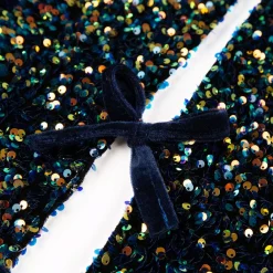 Christmas Tree Decorations Glitzhome 48 In. D Navy Blue Sequin Christmas Tree Skirt -Christmas Lights Sales glitzhome christmas tree skirts collars 2004700078 1f 1000