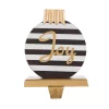 Indoor Christmas Decorations Glitzhome 6.89 In. H Wooden/Metal Striped Ornament Stocking Holder 1 Indoor Christmas Decorations Glitzhome 6.89 In. H Wooden/Metal Striped Ornament Stocking Holder -Christmas Lights Sales glitzhome stocking holders 1124004097 64 1000