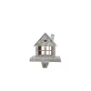 Indoor Christmas Decorations Glitzhome 6.00 In. H Galvanized House Stocking Holder -Christmas Lights Sales glitzhome stocking holders 1124203415 64 1000