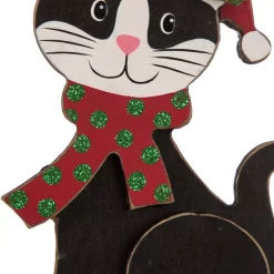 Indoor Christmas Decorations Glitzhome 5.00 In. L X 3.82 In. W X 7.76 In. H Wooden/Metal Cat And Dog Stocking Holder Set Of 2 13 Indoor Christmas Decorations Glitzhome 5.00 In. L X 3.82 In. W X 7.76 In. H Wooden/Metal Cat And Dog Stocking Holder Set Of 2 -Christmas Lights Sales glitzhome stocking holders 2005000007 1f 1000