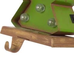 Indoor Christmas Decorations Glitzhome 4.92 In. L X 3.54 In. W X 7.48 In. H Marquee LED Snowman Head And Tree Stocking Holder Set Of 2 -Christmas Lights Sales glitzhome stocking holders 2005000009 76 1000