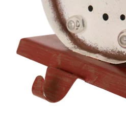 Indoor Christmas Decorations Glitzhome 4.92 In. L X 3.54 In. W X 7.48 In. H Marquee LED Snowman Head And Tree Stocking Holder Set Of 2 -Christmas Lights Sales glitzhome stocking holders 2005000009 fa 1000