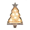 Indoor Christmas Decorations Glitzhome 7.50 In. H Marquee LED Wooden/Metal Christmas Tree Stocking Holder 1 Indoor Christmas Decorations Glitzhome 7.50 In. H Marquee LED Wooden/Metal Christmas Tree Stocking Holder -Christmas Lights Sales glitzhome stocking holders gh1124202579 64 1000