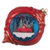 Christmas Tree Decorations Haute Decor Snowburst 5.5 In. Nostalgic Animated Christmas Ornament Snow Globe -Christmas Lights Sales haute decor christmas ornaments dcsg0003 64 1000