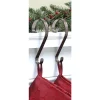 Indoor Christmas Decorations Haute Decor Stocking Scrolls Stocking Holders Bronze Embossed Holly (2-Pack) -Christmas Lights Sales haute decor stocking holders ss0222 64 1000