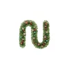 Christmas Greenery Home Accents Holiday 9 Ft. Fantasleigh Battery Operated Pre-Lit LED Artificial Christmas Garland -Christmas Lights Sales home accents holiday christmas garland chzh1762030h2 64 1000