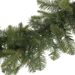 Christmas Greenery Home Accents Holiday 12 Ft. Pre-Lit Norway Garland With Battery Operated Warm White LED Light -Christmas Lights Sales home accents holiday christmas garland seyi710009th9 40 1000