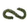 Christmas Greenery Home Accents Holiday 12 Ft. Pre-Lit Norway Garland With Battery Operated Warm White LED Light