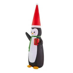 Outdoor Christmas Decorations Home Accents Holiday 11 Ft. Giant-Sized LED Inflatable Penguin -Christmas Lights Sales home accents holiday christmas inflatables 117578 40 1000