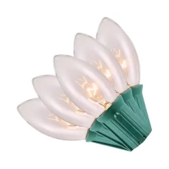 Christmas Lights Home Accents Holiday 25 Light Incandescent C9 Lights (Set Of 2)