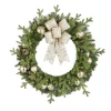 Christmas Greenery Home Accents Holiday 30 In. St. Germain Battery Operated Pre-Lit LED Artificial Christmas Wreath -Christmas Lights Sales home accents holiday christmas wreaths chzh7302018hd 64 1000