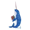 Outdoor Christmas Decorations Home Accents Holiday 4 Ft LED Narwhal