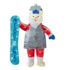 Outdoor Christmas Decorations Home Accents Holiday 4 Ft Yuletide Lane LED Santa With Snowboard -Christmas Lights Sales home accents holiday christmas yard decorations ty147 2014 2 64 1000