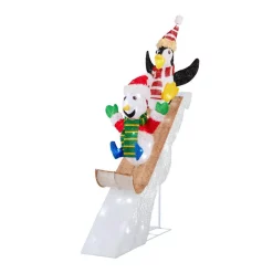 Outdoor Christmas Decorations Home Accents Holiday 4 Ft LED Penguin And Skating Snowman -Christmas Lights Sales home accents holiday christmas yard decorations ty151 2011 4 a0 1000