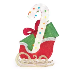 Outdoor Christmas Decorations Home Accents Holiday 61 In Cool White 120-Light LED Sleigh With Presents -Christmas Lights Sales home accents holiday christmas yard decorations ty183 1914 1 66 1000
