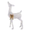 Outdoor Christmas Decorations Home Accents Holiday 4 Ft Warm White 80-Light LED White Deer With Gold Bow -Christmas Lights Sales home accents holiday christmas yard decorations ty421 1811 2 64 1000