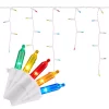 Christmas Lights Home Accents Holiday 300 Light Super Bright Multi-Color LED Smooth Mini Constant On Icicle Light (Set Of 2) -Christmas Lights Sales home accents holiday icicle lights ty627 1715mpp2 64 1000