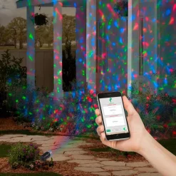 Christmas Lights LightShow LED Projection Red Green Blue 49 Program Kaleidoscope Spot Light 8 Christmas Lights LightShow LED Projection Red Green Blue 49 Program Kaleidoscope Spot Light -Christmas Lights Sales lightshow christmas light projectors 49678 4f 1000