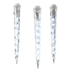 Christmas Lights LightShow 8-Light Classic White Shooting Star Varied Size Icicle Light Set 9 Christmas Lights LightShow 8-Light Classic White Shooting Star Varied Size Icicle Light Set -Christmas Lights Sales lightshow icicle lights 88058 c3 1000