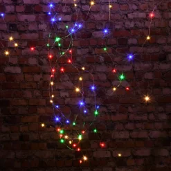 Christmas Lights LUMABASE 100-Light LED Battery Operated Multi-Color Multi-Strand Fairy String Lights (Set Of 2) -Christmas Lights Sales lumabase christmas novelty lights 58802 fa 1000