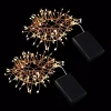Christmas Lights LUMABASE 100-Light Bulb LED Warm White Light Bulb With Copper Wire, Battery Operated Firecracker Fairy String Lights (Set Of 2) -Christmas Lights Sales lumabase christmas novelty lights 65102 64 1000