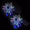 Christmas Lights LUMABASE 100-Light LED Battery Operated Multi-color Flashing Firecracker Fairy String Lights -Christmas Lights Sales lumabase christmas novelty lights 65202 64 1000