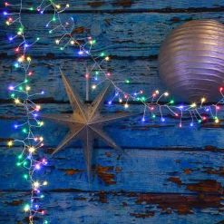 Christmas Lights LUMABASE 100-Light LED Battery Operated Multi-color Flashing Firecracker Fairy String Lights -Christmas Lights Sales lumabase christmas novelty lights 65202 c3 1000