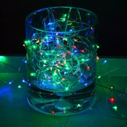 Christmas Lights LUMABASE 20-Light Bulb LED Multi-Color Battery Operated Fairy String Lights (Set Of 6) -Christmas Lights Sales lumabase christmas string lights 59406 4f 1000