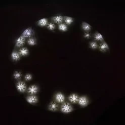 Christmas Tree Decorations Manor Luxe 56 In. Snowflake Sequin Soft Plush Furry Light Up Round Christmas Tree Skirt In White -Christmas Lights Sales manor luxe christmas tree skirts collars ml1892556tswhiteled 4f 1000