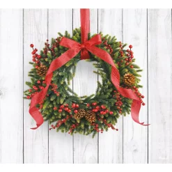 Outdoor Christmas Decorations My Door Decor 7 Ft. X 8 Ft. Christmas Wreath-Christmas Garage Door Decor Mural For Split Car Garage -Christmas Lights Sales my door decor christmas flags 285901xmas 029 1f 1000