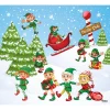 Outdoor Christmas Decorations My Door Decor 7 Ft. X 8 Ft. Snowman Christmas-Outdoor Holiday 2-Car Split Garage Door Decor Mural For Split Car Garage, 2-Graphic Kit -Christmas Lights Sales my door decor christmas flags 285903xmas 026 64 1000 2
